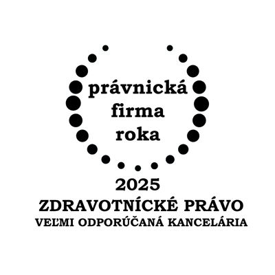 Právnická firma roka 2025 - Zdravotnícke právo
